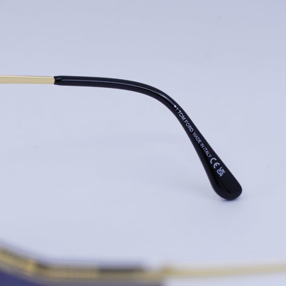 🕶️ New Tom Ford Pavlos-02 FT0980 30A Sunglasses - Gold Frame, Smoke Lenses - Picture 7 of 9